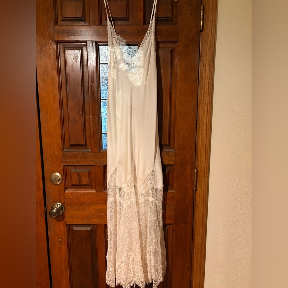 Victoria's Secret Cream Slip Dress